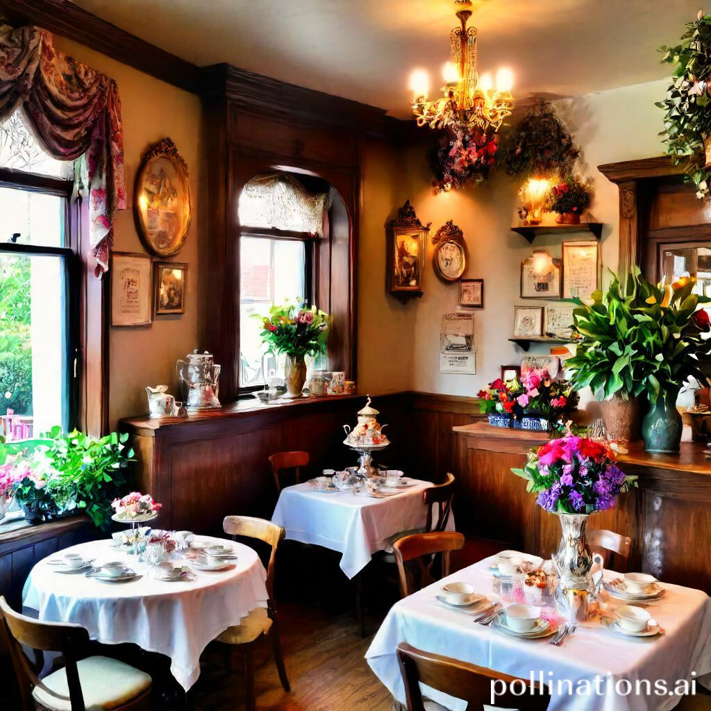 how to start a tea room business